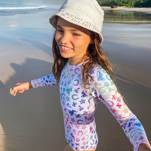 One piece swimsuit in Sunrise Nihi